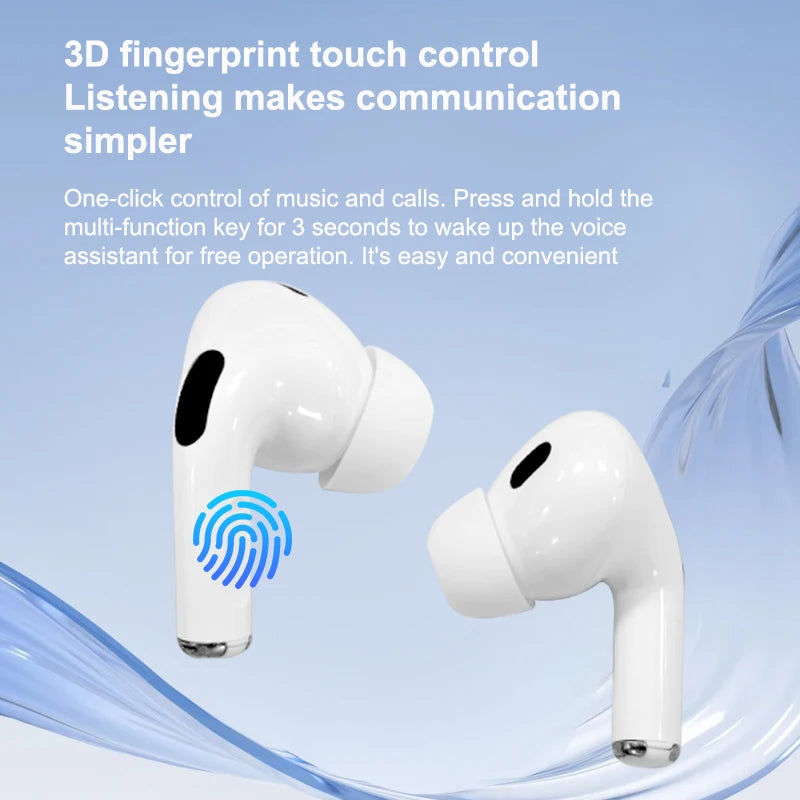 Air Pod Wireless Bluetooth Earphones Long Battery Life and High-Fidelity Stereo Sound Quality Music Earbuds for iPhone